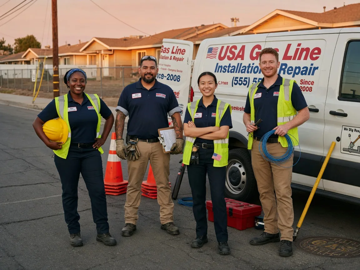 Gas Line Installation company in Coltons Point, MD